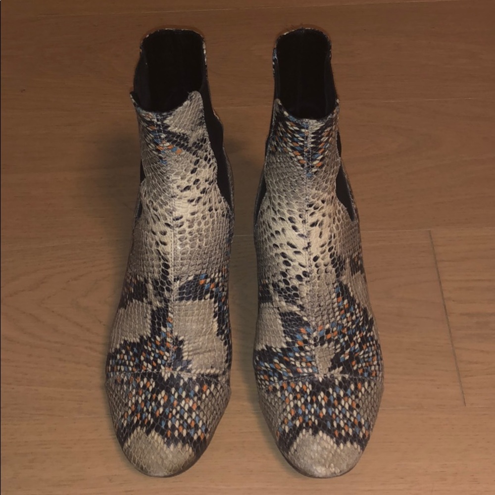 Isabel Marant Python Leather Boots - image 2